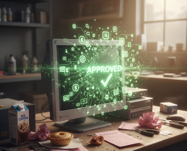 AI-powered CRM system showing contextual memory and customer profile management through voice commands for trade businesses