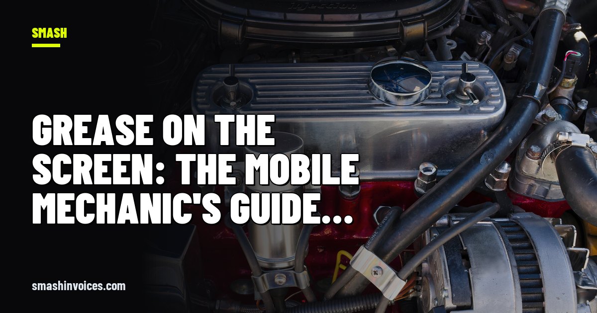 Grease on the Screen: The Mobile Mechanic's Guide to Invoicing — SMASH Invoices